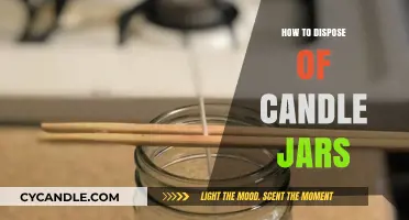 Creative Ways to Dispose of Candle Jars