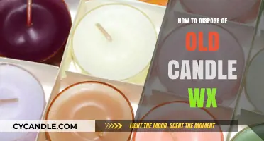 Dispose of Old Candle Wax the Right Way