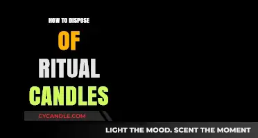 Dispose of Ritual Candles the Right Way