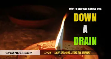 Quick Fix: Safely Dissolving Candle Wax in Your Drain