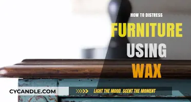 Vintage Charm: Distressing Furniture with Wax for a Timeless Look
