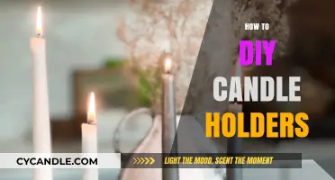 Creative Candle Holders: DIY Ideas and Inspiration