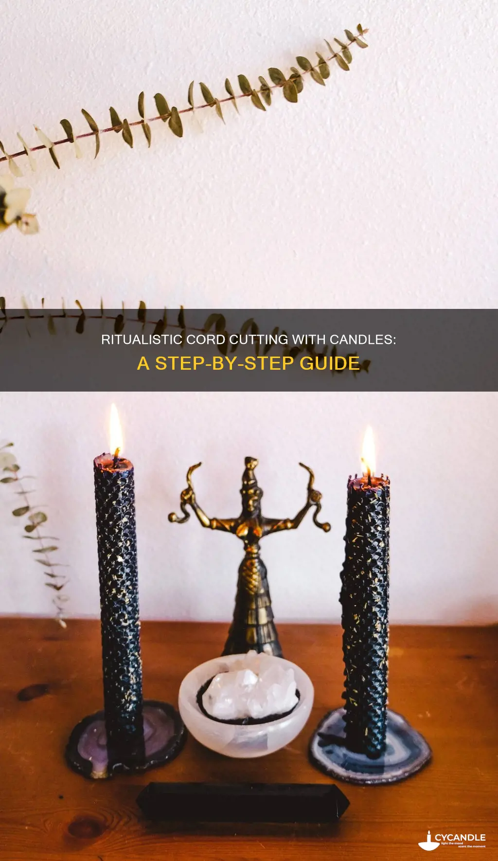 how to do a candle cord cutting