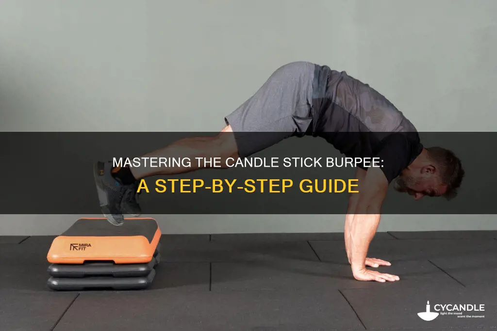 how to do a candle stick burpee