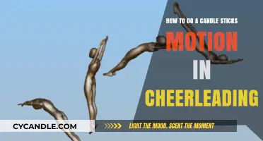Mastering the Candle Sticks Motion in Cheerleading