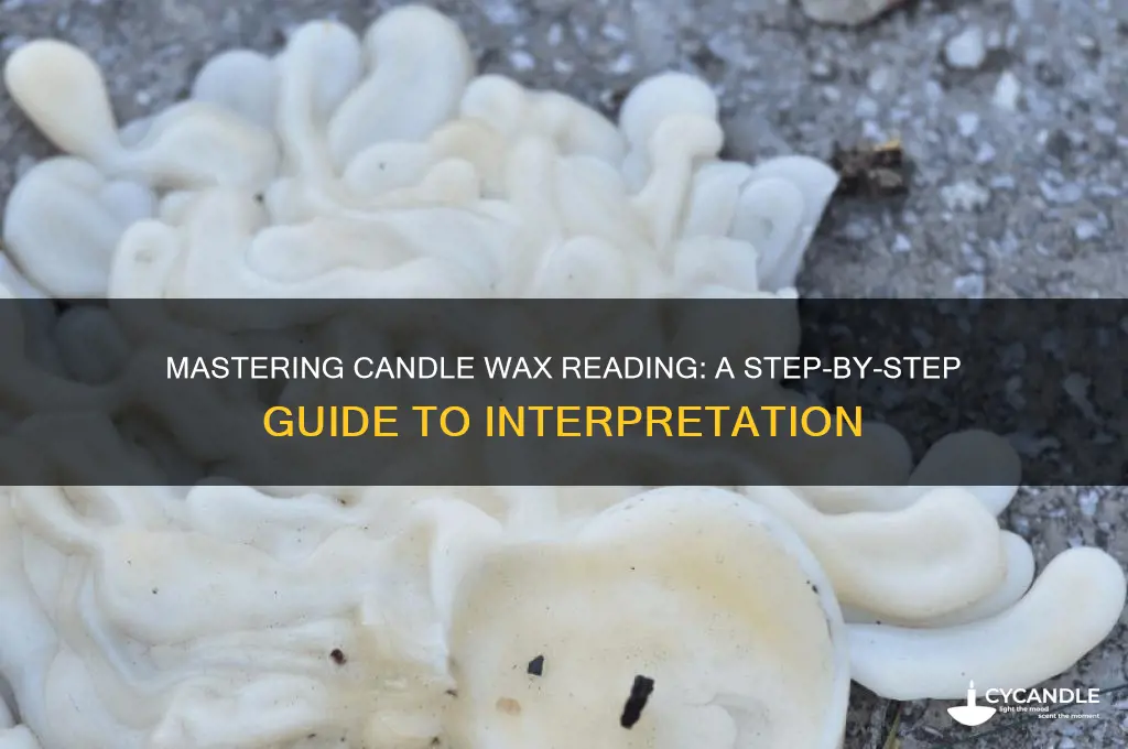 how to do a candle wax reading