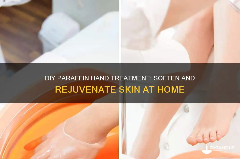 how to do a paraffin hand treatment at home