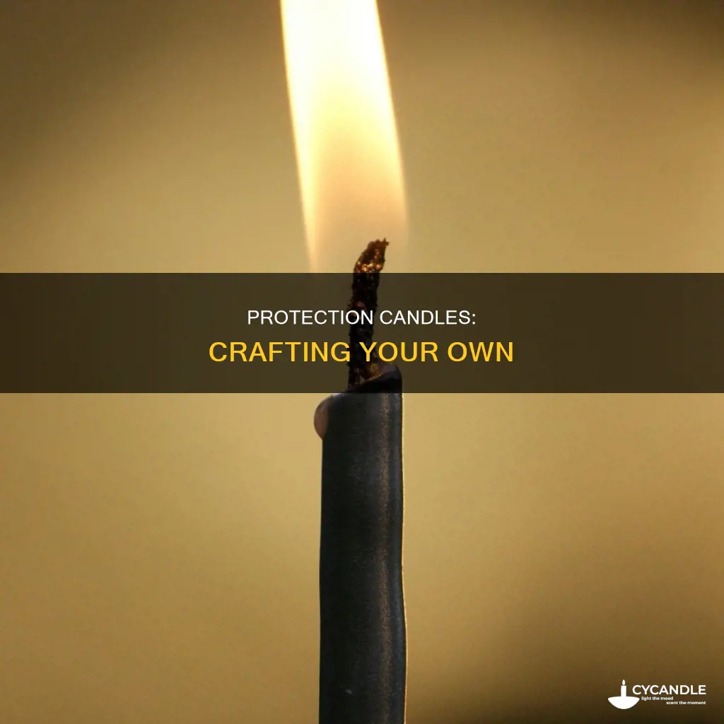 how to do a protection candle