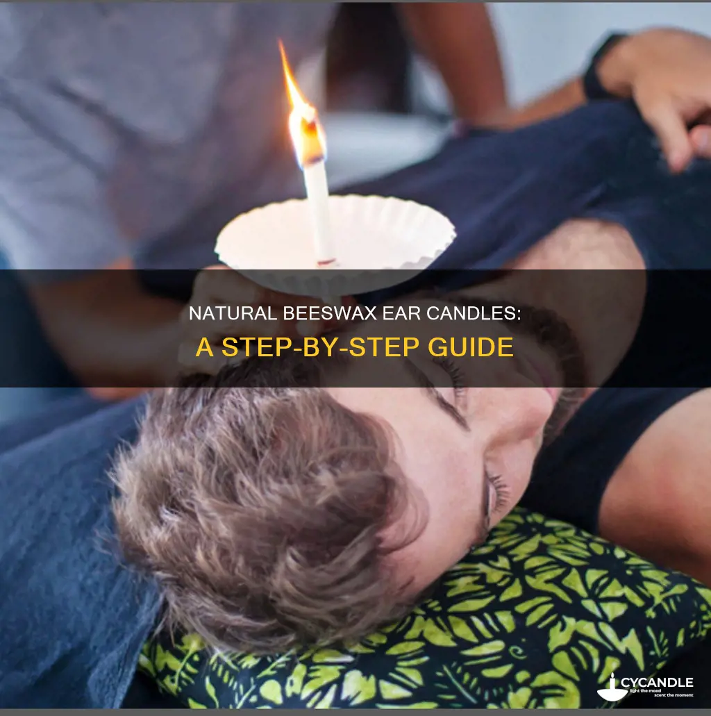 how to do beeswax ear candles