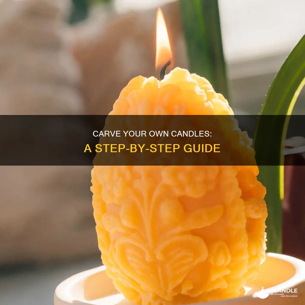 how to do candle carving