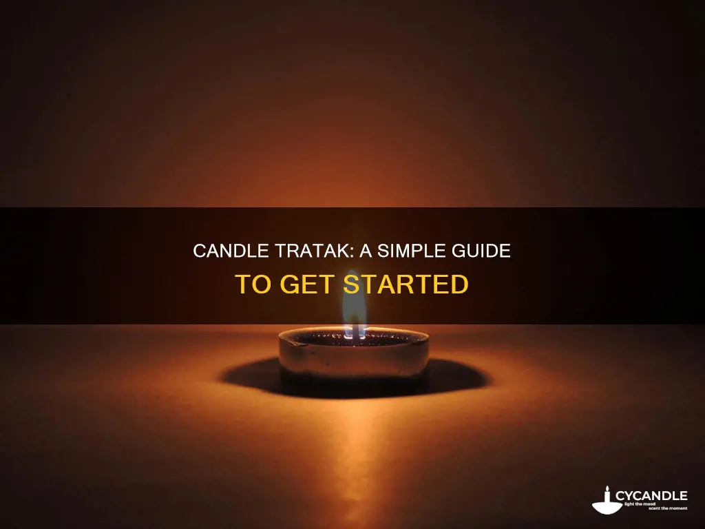 how to do candle tratak