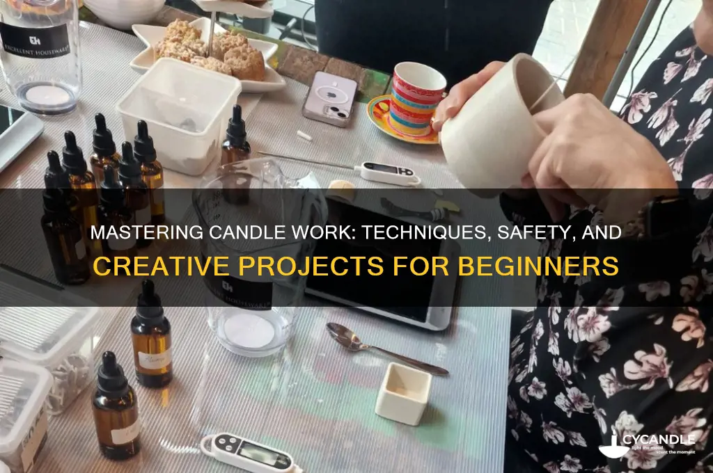 how to do candle work