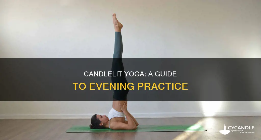 how to do candle yoga