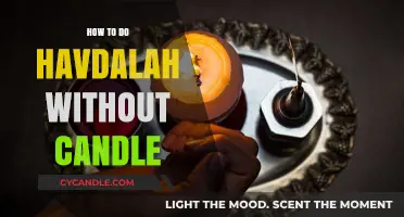 Havdalah Without a Candle: Alternative Methods and Meanings