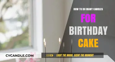 Birthday Cake Candles: Creative Ways to Fit Many Candles