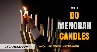 Lighting the Menorah: A Guide to Candles
