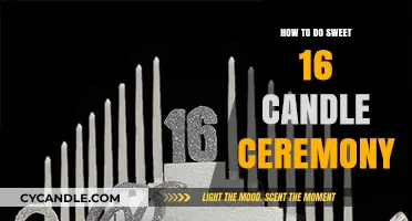 Sweet Traditions: 16 Candles, 16 Wishes