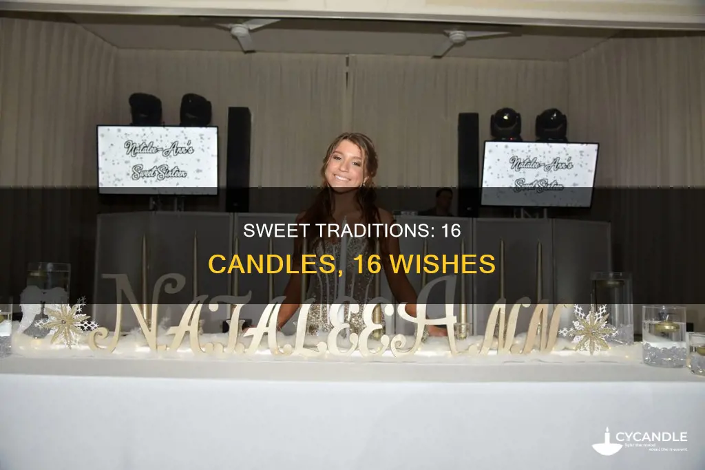 how to do sweet 16 candle ceremony