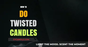 Twisted Candles: A Creative DIY Guide