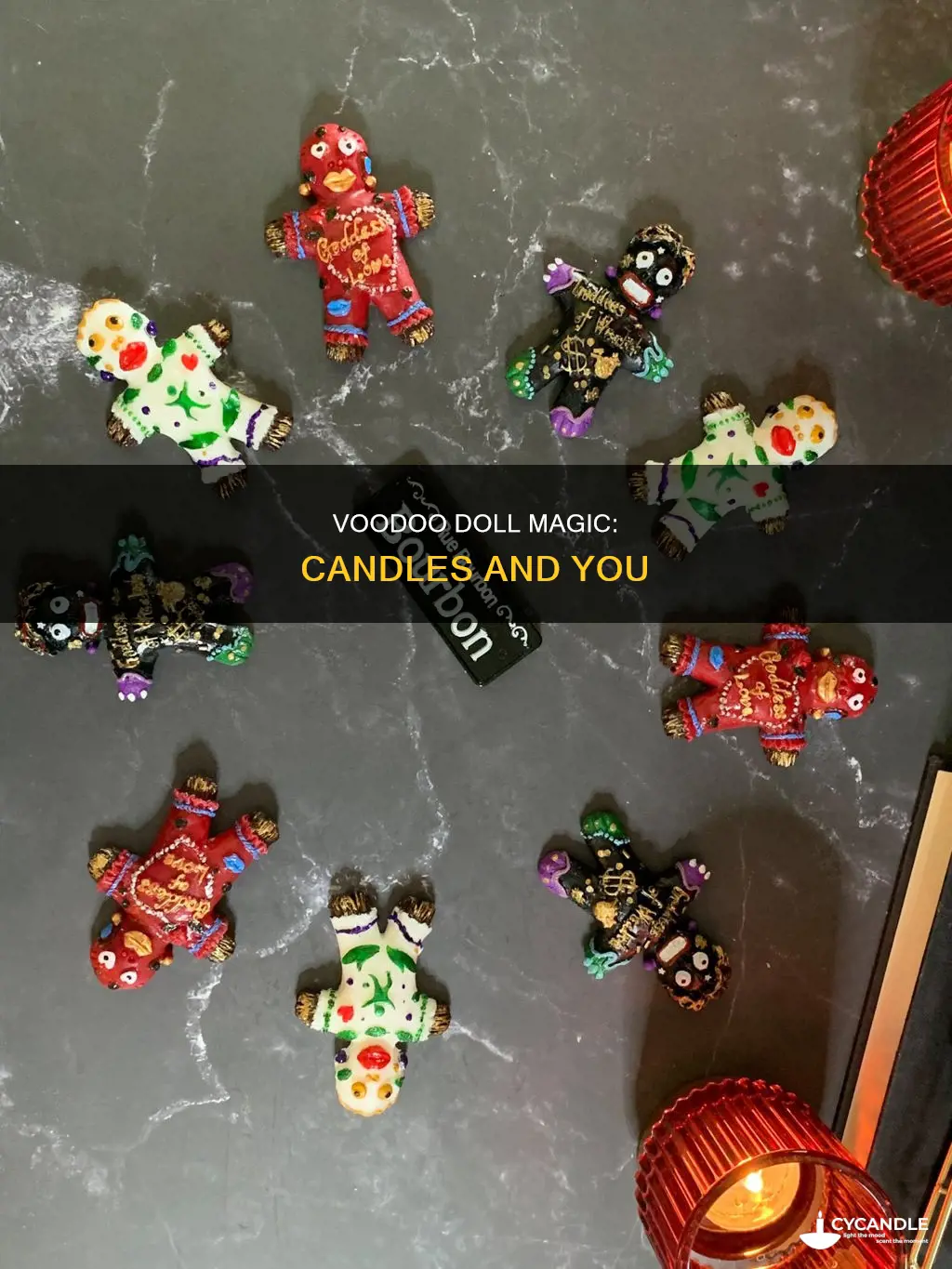 how to do voodoo doll with candles