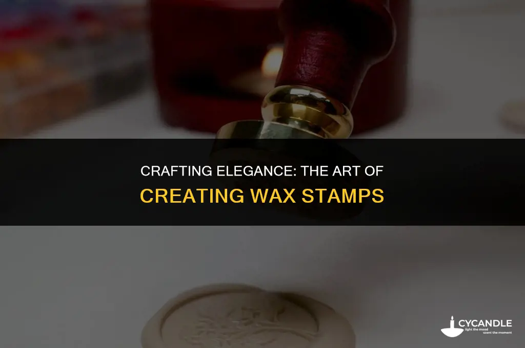 how to do wax stamps