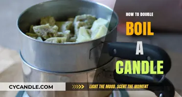 The Art of Double Boiling a Candle