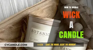 Master the Art: Double Wick Your Candles for Even Burns