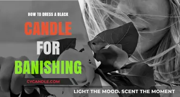 Black Candle Banishing: Dressing for Ritual Success