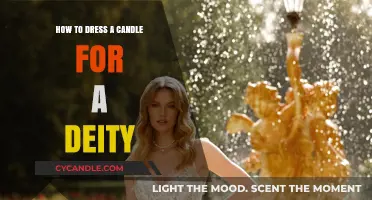 Dressing Candles for Deities: A Spiritual Guide