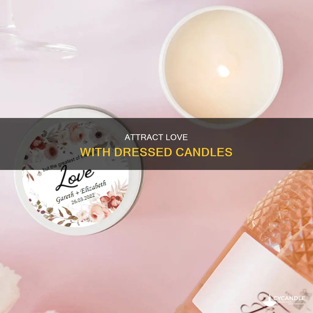how to dress a candle for love