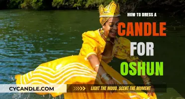 Dressing a Candle for Oshun: A Beginner's Guide