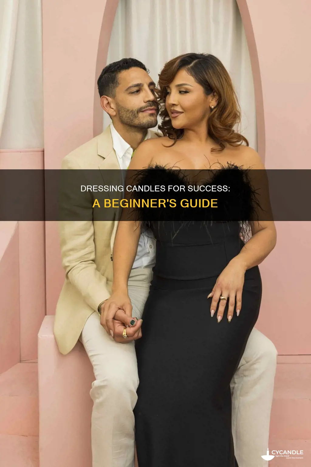 how to dress a candle for success