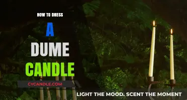 Dressing Dumé Candles: Simple Steps to Success