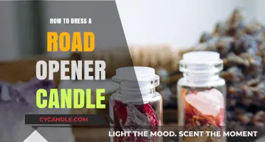 Road Opener Candle: Dressing for Magical Success