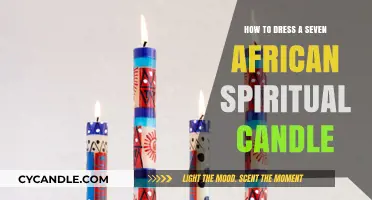Spiritual Candle Dressing: 7 African Steps to Success
