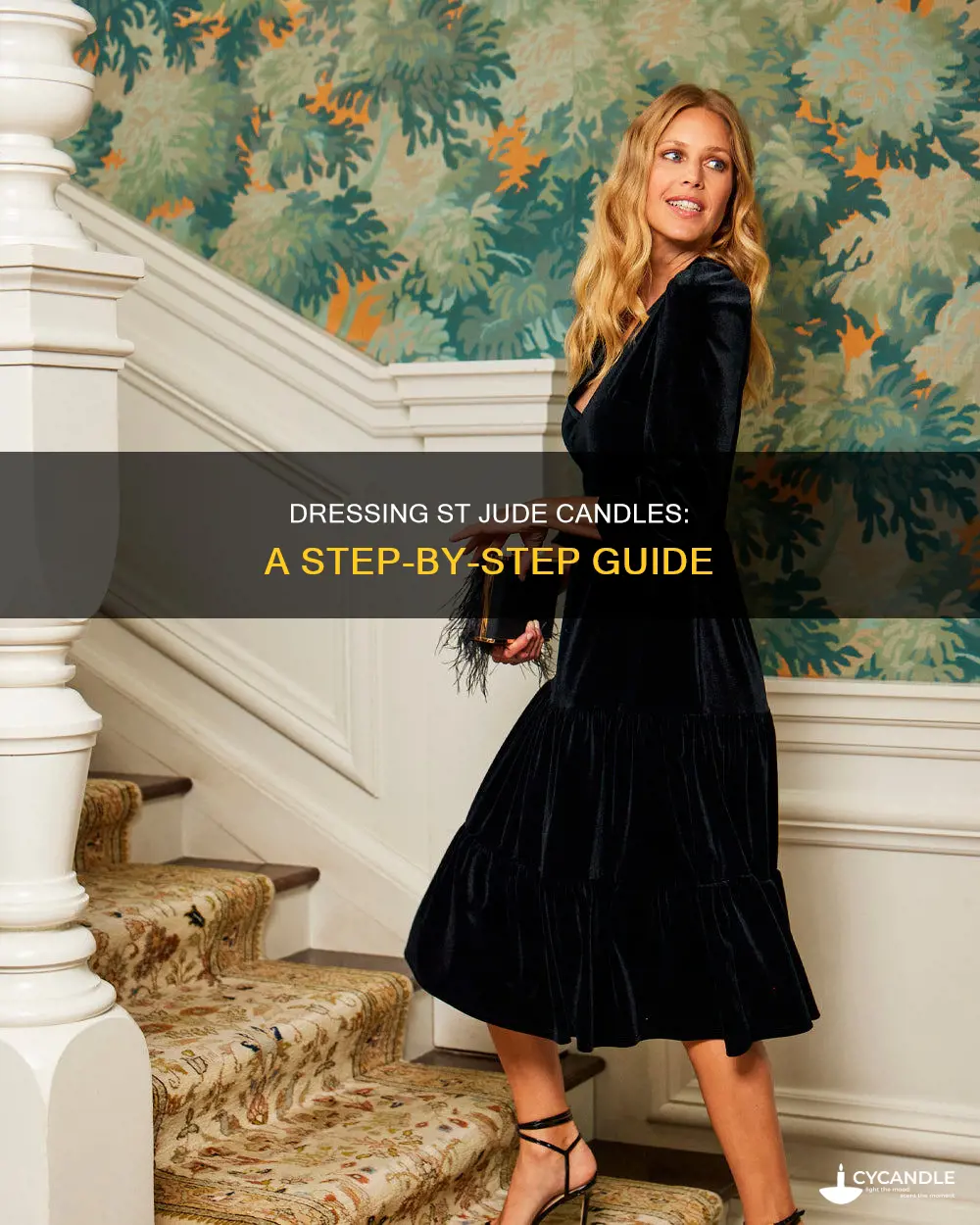 how to dress a st jude candle