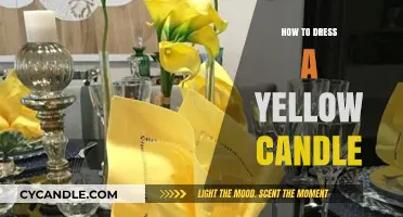 Enhance Your Yellow Candle's Power with These Dressing Tips