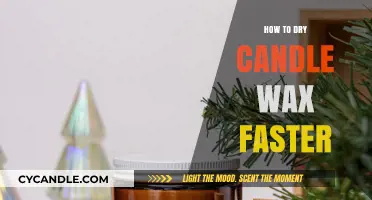 Quick Tips for Speeding Up Candle Wax Drying Time