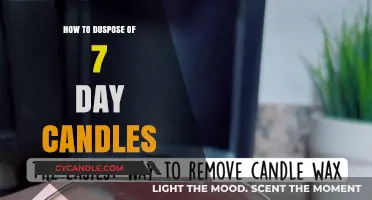 Dispose of 7-Day Candles Safely and Effectively