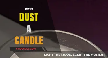 The Best Way to Dust Candles