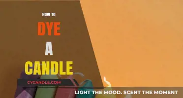 Dyeing Candles: A Step-by-Step Guide to Success