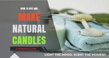 Crafting Eco-Friendly Candles: Natural Dyeing and Making Techniques Revealed