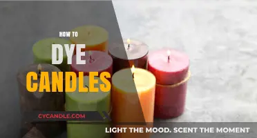 Dyeing Candles: A Step-by-Step Guide to Success