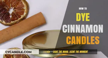 Dyeing Cinnamon Candles: A Step-by-Step Guide