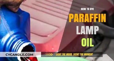 Creative Coloring: A Guide to Dyeing Paraffin Lamp Oil Safely