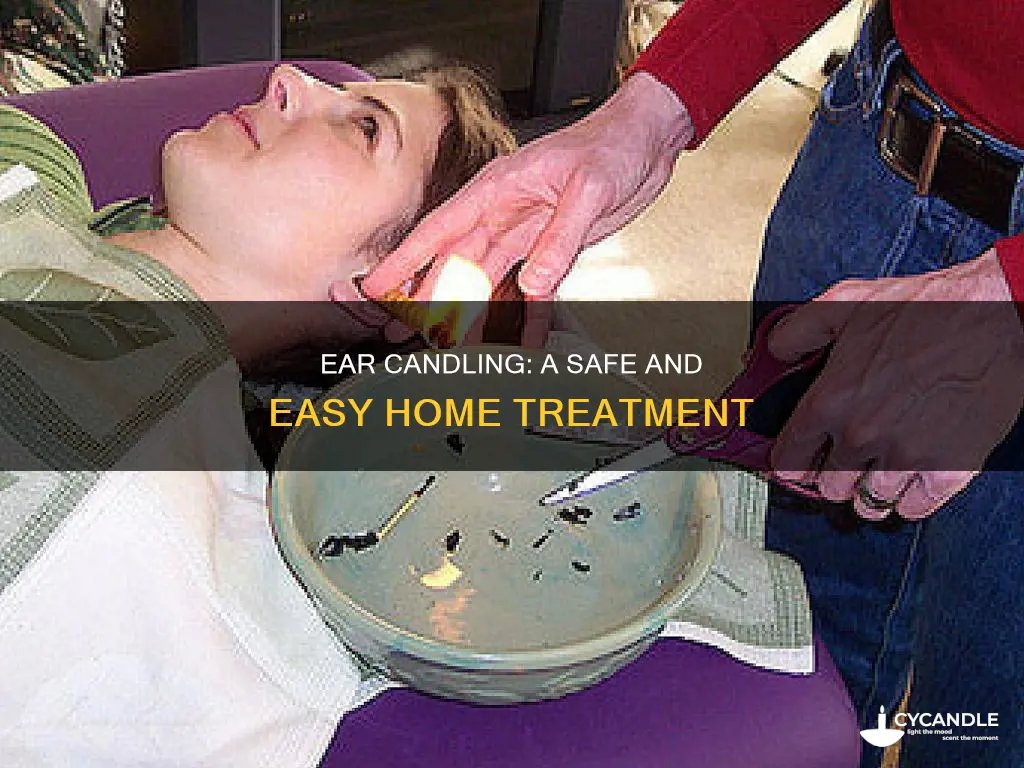 how to ear candle at home