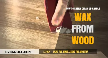 Simple Steps to Remove Candle Wax from Wood Surfaces