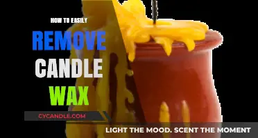 Quickly Clean Up: Simple Steps to Remove Candle Wax Easily