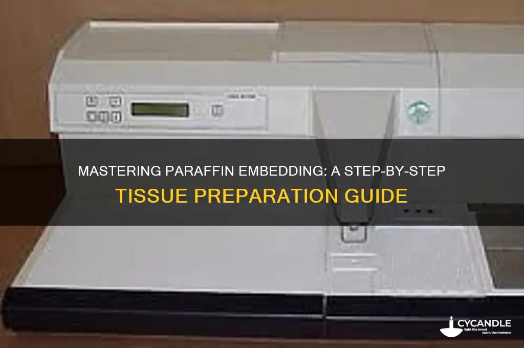 how to embed tissue in paraffin
