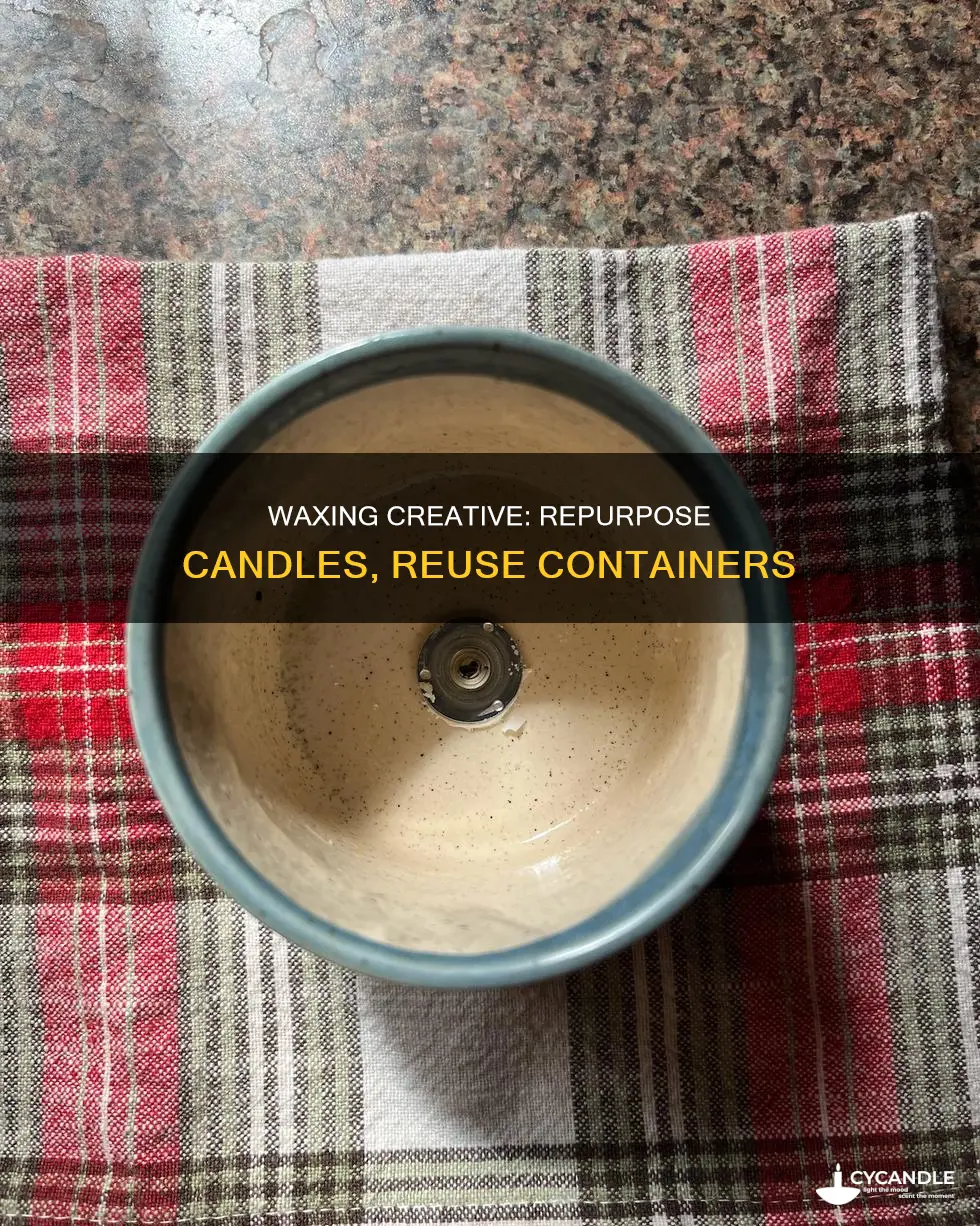 how to empty a candle